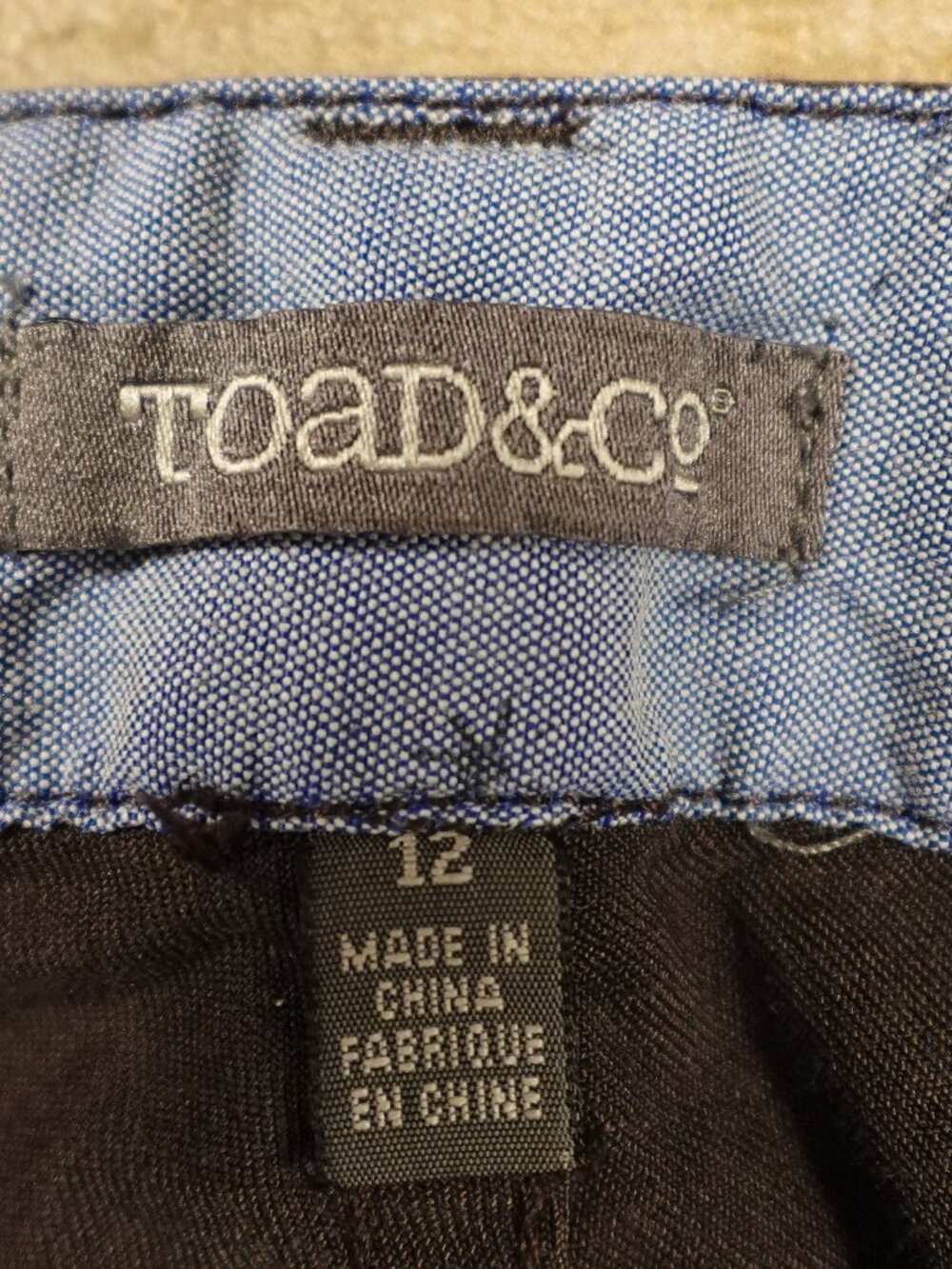 Toad&Co Silvie Skinny Jeans Women’s 12 Eggplant Purple Stretch Denim Mid Rise - Picture 3 of 13